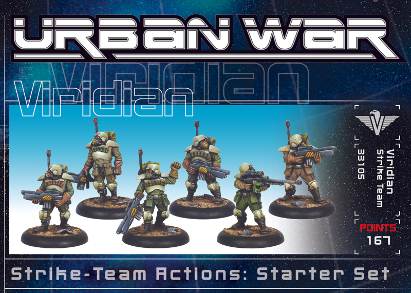 33110 - Urban War Viridian Strike Team