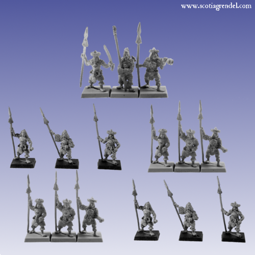 GFRA2015 - Barbarian Spearmen Regiment