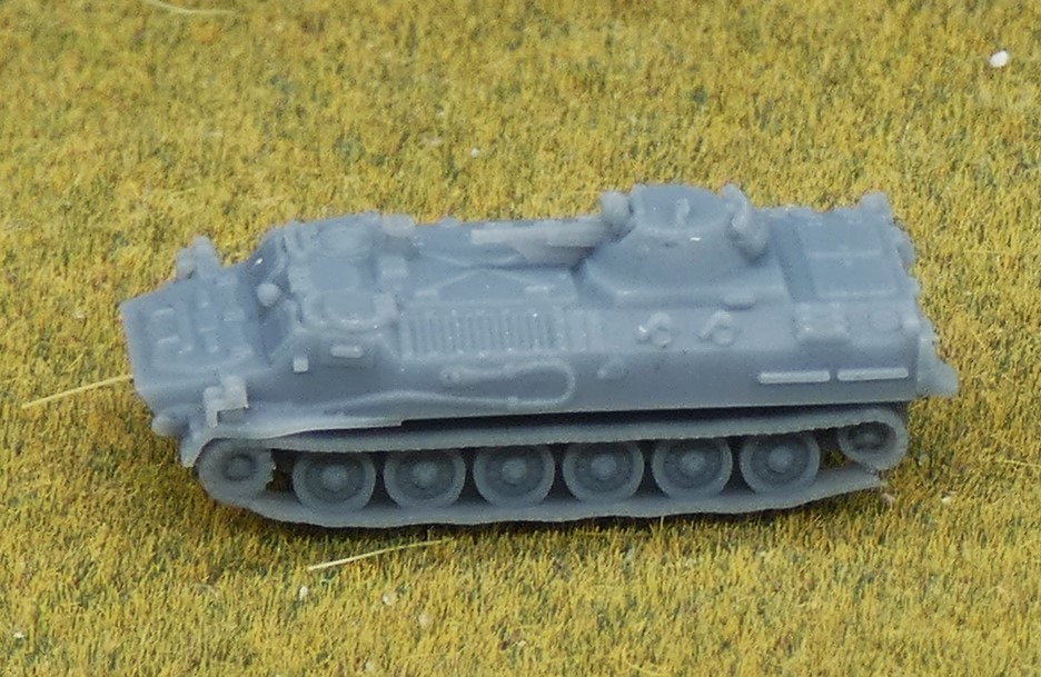 RM0233 – MTLB APC rear mounted BTR80A turret. Pack of 4 models ...